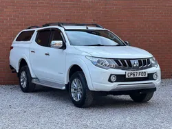 White Used 2017 Mitsubishi L200 Warrior Pickup | £13,995 (Fair price)