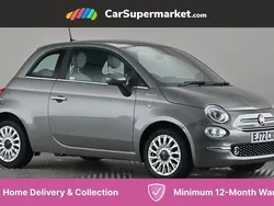 Grey Used 2022 Fiat 500 Dolcevita Hatchback | £9,497 (Fair price)