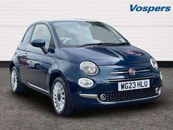 Blue Used 2023 Fiat 500 Hatchback | £11,750 (Fair price)