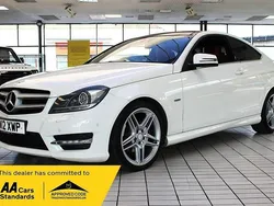 White Used 2012 Mercedes C250 AMG Coupe | £5,890 (Fair price)