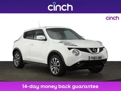 White Used 2015 Nissan Juke N-Connecta SUV | £9,849 (Expensive)