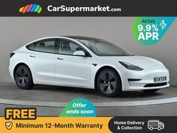 White Used 2021 Tesla Model 3 Standard Range Sedan | £16,297 (Fair price)