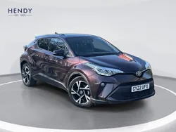 Mauve/purple Used 2022 Toyota C-HR Design SUV | £20,699 (Fair price)