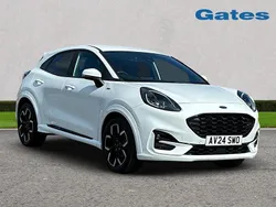 White Used 2024 Ford Puma ST-Line X Hatchback | £22,899 (A bit pricey)