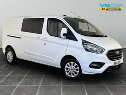 White Used 2021 Ford Transit Custom Limited Van | £20,295 (Fair price)