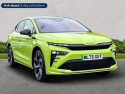 Green Used 2025 Skoda Enyaq iV vRS SUV | £43,280