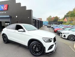 White Used 2019 Mercedes GLC220 AMG line Coupe | £22,491 (A bit pricey)