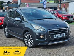 Grey Used 2015 Peugeot 3008 Active Hatchback | £3,790 (Good price)