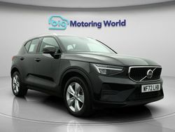 Black Used 2022 Volvo XC40 Core SUV | £23,500 (Fair price)