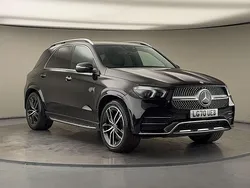 Obsidian black metallic finish Used 2020 Mercedes GLE450 AMG AMG line SUV | £45,800 (A bit pricey)