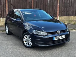 Blue Used 2013 VW Golf VII SE Hatchback | £6,745 (Fair price)