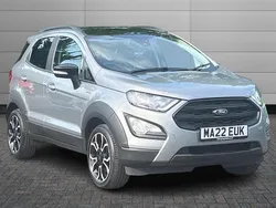 Solar silver Used 2022 Ford Ecosport Active SUV | £14,000 (Fair price)