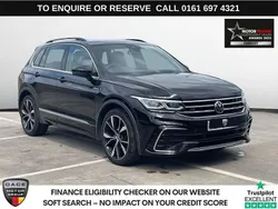 Black Used 2020 VW Tiguan R-line SUV | £21,970 (Fair price)