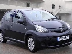 Black Used 2013 Toyota Aygo Hatchback | £3,999 (Fair price)