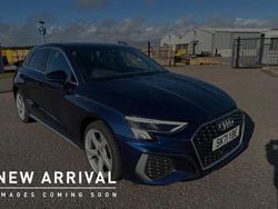 Blue Used 2021 Audi A3 e-tron S-Line Hatchback | £22,495 (A bit pricey)