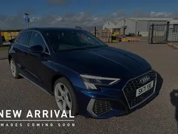 Blue Used 2021 Audi A3 e-tron S-Line Hatchback | £22,495 (A bit pricey)