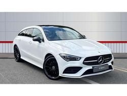 White Used 2023 Mercedes CLA220 Shooting Brake AMG Line Premium Plus Estate | £28,781 (Fair price)
