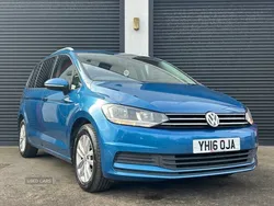 Blue Used 2016 VW Touran SE MPV | £10,995 (A bit pricey)