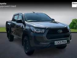 Grey Used 2021 Toyota HiLux Active Pickup | £22,499 (Fair price)