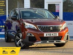 Bronze Used 2018 Peugeot 3008 Allure SUV | £11,250 (Fair price)