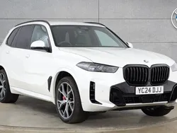 White Used 2024 BMW X5 M Sport SUV | £62,000 (Fair price)