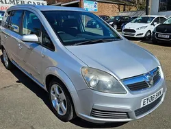 Silver Used 2008 Vauxhall Zafira MPV | £2,500 (A bit pricey)