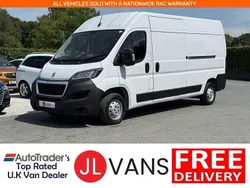 White Used 2023 Peugeot Boxer Premium Van | £17,350 (Fair price)