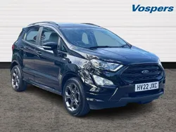 Black Used 2022 Ford Ecosport ST-Line SUV | £13,990 (Fair price)