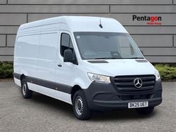 White New 2025 Mercedes Sprinter Van | £36,395 (A bit pricey)