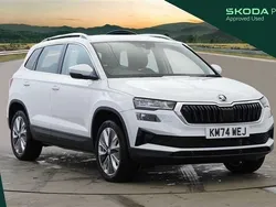White Used 2024 Skoda Karoq SE L SUV | £27,995 (A bit pricey)