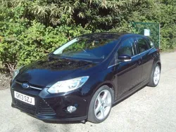 Black Used 2012 Ford Focus Titanium Hatchback | £3,995 (Fair price)