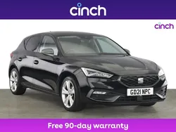 Black Used 2021 Seat Leon FR Hatchback | £13,849 (Fair price)