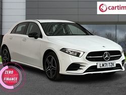 White Used 2021 Mercedes A250 AMG line Hatchback | £25,466 (Expensive)
