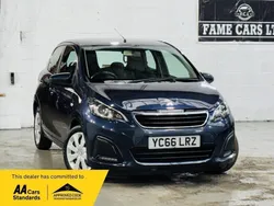 Blue Used 2017 Peugeot 108 Active Hatchback | £5,000 (Fair price)