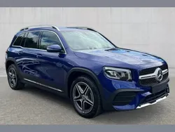 Galaxy blue metallic Used 2023 Mercedes GLB200 AMG line SUV | £30,402 (Fair price)
