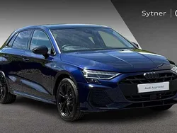 Blue Used 2025 Audi A3 e-tron Black Edition Hatchback | £36,000