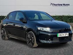 Black Used 2024 Vauxhall Corsa-e Ultimate Hatchback | £21,900