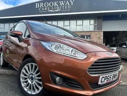 Brown Used 2015 Ford Fiesta Titanium Hatchback | £4,490 (Fair price)