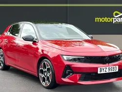 Hot red premium Used 2022 Vauxhall Astra GS Line Hatchback | £16,000 (Good price)