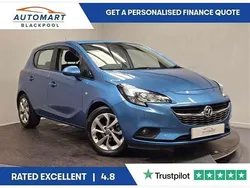 Blue Used 2017 Vauxhall Corsa Hatchback | £7,195 (Fair price)