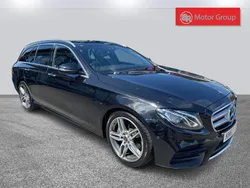 Black Used 2017 Mercedes E220 AMG Line Premium Estate | £17,112 (Fair price)