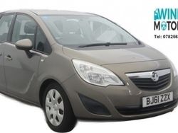 Brown Used 2011 Vauxhall Meriva MPV | £2,496 (Fair price)