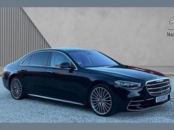 Black Used 2021 Mercedes S500L AMG line Sedan | £69,980