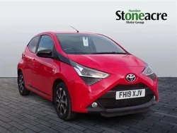 Red Used 2019 Toyota Aygo Trend Hatchback | £9,495 (Fair price)