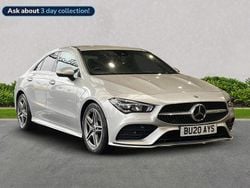 Silver Used 2020 Mercedes CLA200 AMG line Coupe | £21,099 (Fair price)