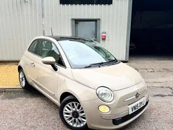 Beige Used 2015 Fiat 500 Lounge Hatchback | £4,650 (Good price)