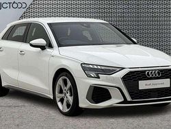 White Used 2022 Audi A3 S-Line Hatchback | £19,490 (Fair price)