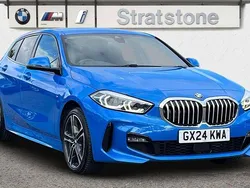 Blue Used 2024 BMW 118 M Sport Hatchback | £25,399 (Fair price)