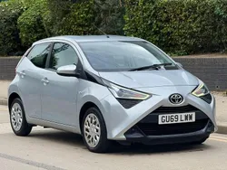 Silver Used 2019 Toyota Aygo X-play Hatchback | £9,986 (Fair price)