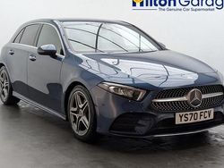 Blue Used 2020 Mercedes A180 AMG line Hatchback | £17,600 (Fair price)